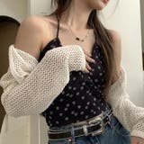 メッシュ クロップド カーディガン | インナーショップDiamondHearts | 詳細画像11