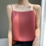 レッド系その他 | エレガントシルクタッチキャミソール | DIAMOND HEARTS