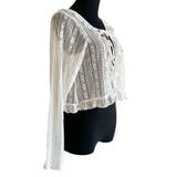 レースフリルショートカーディガン レース フリル | インナーショップDiamondHearts | 詳細画像25