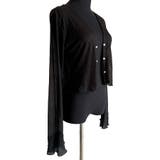 パールボタンシアーショートカーディガン シアー パールボタン | インナーショップDiamondHearts | 詳細画像19