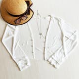 パールボタンシアーショートカーディガン シアー パールボタン | インナーショップDiamondHearts | 詳細画像11