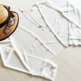 パールボタンシアーショートカーディガン シアー パールボタン | インナーショップDiamondHearts | 詳細画像12