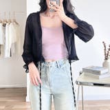 キャンディスリーブフリルシアーシャツ キャンディスリーブ シアーシャツ | インナーショップDiamondHearts | 詳細画像16