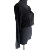 ショート丈シアーカーディガン シアーカーディガン シャツ | インナーショップDiamondHearts | 詳細画像20