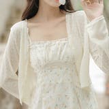 フェミニンレースカーディガン レース カーディガン | インナーショップDiamondHearts  | 詳細画像1 