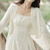 フェミニンレースカーディガン レース カーディガン | インナーショップDiamondHearts  | 詳細画像2 