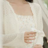 フェミニンレースカーディガン レース カーディガン | インナーショップDiamondHearts  | 詳細画像3 