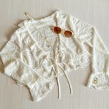 小花柄シアーカーディガン 小花柄 シアーカーディガン | インナーショップDiamondHearts | 詳細画像15