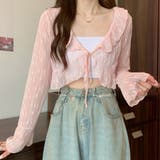 小花柄シアーカーディガン 小花柄 シアーカーディガン | インナーショップDiamondHearts | 詳細画像22