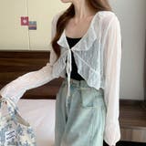 小花柄シアーカーディガン 小花柄 シアーカーディガン | インナーショップDiamondHearts | 詳細画像6