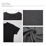 半袖 ロゴ刺繡Tシャツ MISCHIEE 春 夏 韓国 韓国ファッション | インナーショップDiamondHearts  | 詳細画像2 