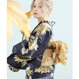 夏色の向日葵しらべ(藍) | 浴衣 セット レディース | Dita