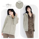 レディース 裏起毛パーカー フード付き | Dita | 詳細画像5 