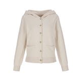 フーディー ニット カーディガン 韓国 韓国ファッション | SweetSOUP | 詳細画像3 