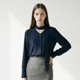 リボンタイブラウス 韓国 韓国ファッション | SweetSOUP | 詳細画像3 