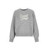 レタリングポイントクロップドニット韓国 韓国ファッション | SweetSOUP | 詳細画像7 