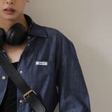 ネイビー | デニムシャツとパンツセット | Doula Doula