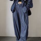 デニムシャツとパンツセット | Doula Doula | 詳細画像3 