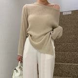 ベージュ | ニットセーター | Doula Doula