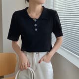 ブラック | ニットセーター【韓国ファッション】 | Doula Doula