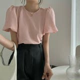 ピンク | ブラウス【韓国ファッション】 | Doula Doula