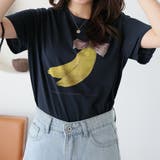 ネイビー | Tシャツ【韓国ファッション】 | Doula Doula