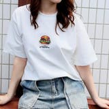ホワイト | Ｔシャツ【韓国ファッション】 | Doula Doula