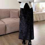 ブラック | ロングスカート【韓国ファッション】 | Doula Doula