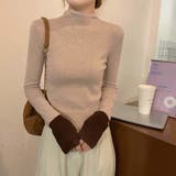 ベージュ | ニットセーター【韓国ファッション】 | Doula Doula