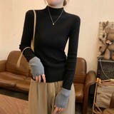 ブラック | ニットセーター【韓国ファッション】 | Doula Doula