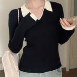 ブラック | ニットセーター【韓国ファッション】 | Doula Doula