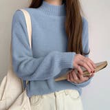 ブルー | ニットセーター【韓国ファッション】 | Doula Doula