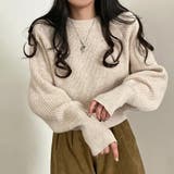 ベージュ | ニットセーター【韓国ファッション】 | Doula Doula