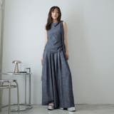 ネイビー | ブラウスとパンツセット | Doula Doula