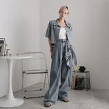 デニムジャケットとパンツセット | Doula Doula | 詳細画像10 