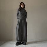 グレー | 3点セットカットソー＆レースインナー＆パンツ | Doula Doula