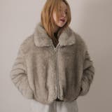 グレー | ファーコート | Doula Doula