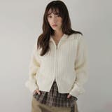 ベージュ | ニットカーディガン | Doula Doula