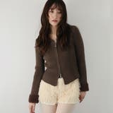 ブラウン | ニットカーディガン | Doula Doula