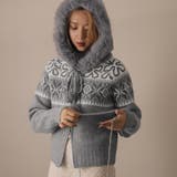 グレー | ニットカーディガン | Doula Doula