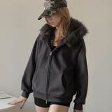 ダークグレー | 裏起毛パーカ | Doula Doula