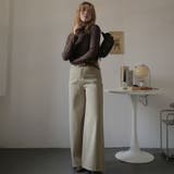 裏起毛デニムパンツ | Doula Doula | 詳細画像8 