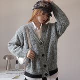 ライトグレー | ニットカーディガン | Doula Doula