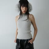 ライトグレー | ニットノースリーブ | Doula Doula