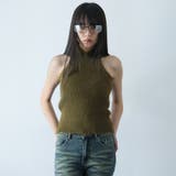 カーキ | ニットノースリーブ | Doula Doula