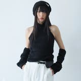 ブラック | ニットノースリーブ | Doula Doula