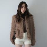 ブラウン | ニットカーディガン | Doula Doula