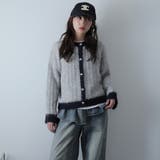 グレー | ニットカーディガン | Doula Doula