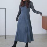 プリーツ切り替えキャミワンピース【韓国ファッション】 | Doula Doula | 詳細画像21 