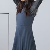 プリーツ切り替えキャミワンピース【韓国ファッション】 | Doula Doula | 詳細画像24 